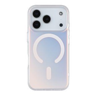 Чохол TPU+PC IMD Gradient with MagSafe для iPhone 17 Pro Transparent 2020000491682 фото
