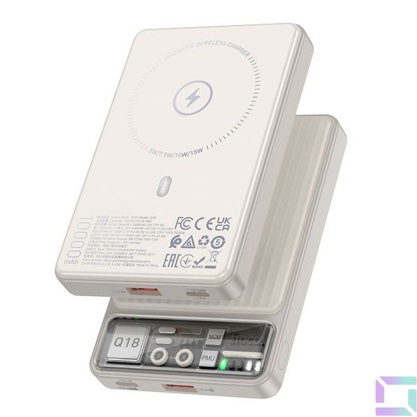 Power Bank Hoco Q18 Tourer 22.5W with magnetic 10000mAh Цвет Синий 6942007605205 фото