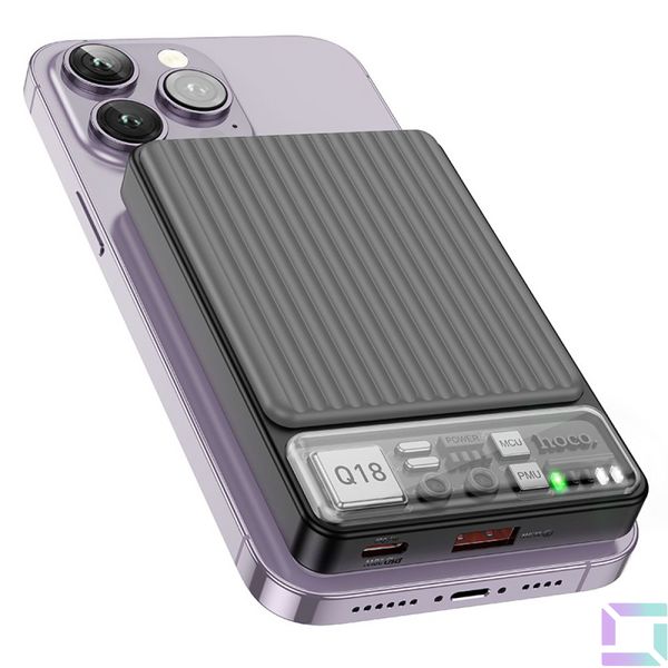 Power Bank Hoco Q18 Tourer 22.5W with magnetic 10000mAh Цвет Синий 6942007605205 фото