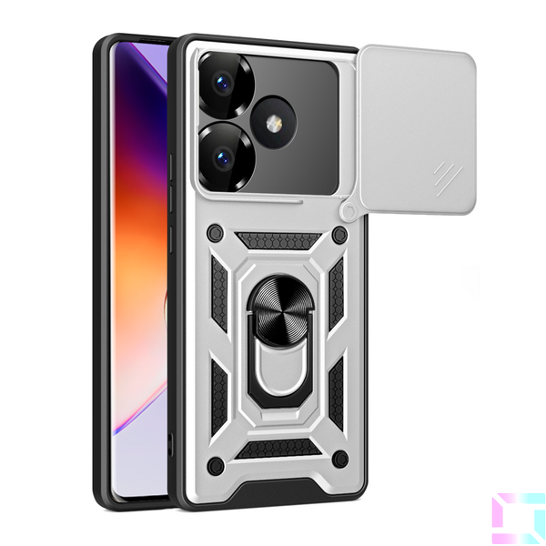 Чехол Armor Guard Shield для Xiaomi Poco F6 5G/Turbo 3 Silver 2020000442684 фото
