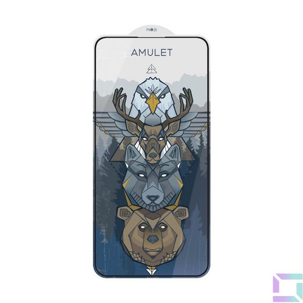 Защитное стекло AMULET 2.5D HD Antistatic for iPhone 15/16 Цвет Черный 2020000385943 фото