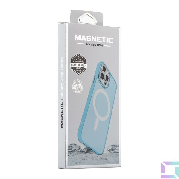 Чохол TPU+PC Space Magnetic Color with Magsafe для iPhone 14 Pro Blue 2020000340973 фото