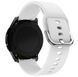 Ремінець Универс 22mm Silicone Original Design для Samsung/Amazfit/Huawei White 2020000423966 фото