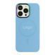 Чехол AG-Glass Chrome Camera with Magsafe для iPhone 13 Pro Max Blue 2020000341741 фото 1