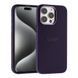 Чехол Silicone Case Metal Buttons (AA) для iPhone 15 Pro Max Purple 2020000453581 фото 3