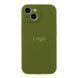 Чехол Silicone Case Full Size with Frame для iPhone 15 Plus 45.Army Green 2020000371090 фото
