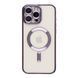 Чехол TPU Metallic Full Camera with Magsafe для iPhone 16 Pro Purple 2020000457367 фото