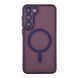 Чехол TPU+PC Magnetic Matte Camera Lens with Magsafe для Samsung Galaxy S23+ 5G (S916) Dark Purple 2020000437383 фото