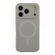 Чохол Glow Silicone Case Full Camera with Magsafe для iPhone 18 Pro Max Titanium Grey 2020000515845 фото