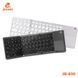 Клавіатура бездротова JEQANG JB-830 Foldable Bluetooth with touchpad М'ята упаковка Cірий 2020000517610 фото