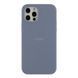 Чехол Silicone Case Full Size (AA) для iPhone 11 Pro Max 28.Lavender Grey 2020000227267 фото