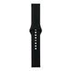 Ремінець Универс 20mm Silicone Original Button Design для Samsung/Amazfit/Huawei Black 2020000421047 фото