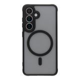 Чехол TPU+PC Anti Drop Full Camera with MagSafe для Samsung Galaxy S25+ 5G (S936) Black 2020000463788 фото