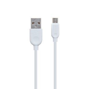 Кабель USB Borofone BX14 Micro 2m Білий 6957531090014 фото