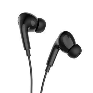 Навушники Hoco M101 Pro Crystal sound with microphone Type-C Чорний 6931474782397 фото