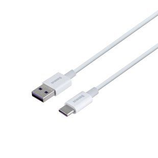 Кабель USB Baseus USB to Type-C 66W CATYS Бiлий, 02 6953156205505 фото