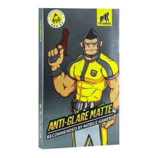 Захисне скло Type Gorilla 0.33 мм 2.5D HD Anti-Glare NPT9 для iPhone 13/13 Pro/14/16e Чорний 6934663701674 фото