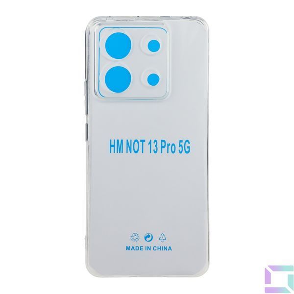 Чехол TPU Virgin Full Camera для Xiaomi Redmi Note 13 Pro 5G/Poco X6 5G Transparent 2020000391913 фото