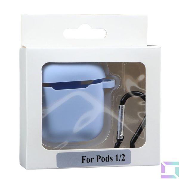 Чохол Silicone Case with hook для Airpods Pro Колір 01.Mint 2020000368625 фото