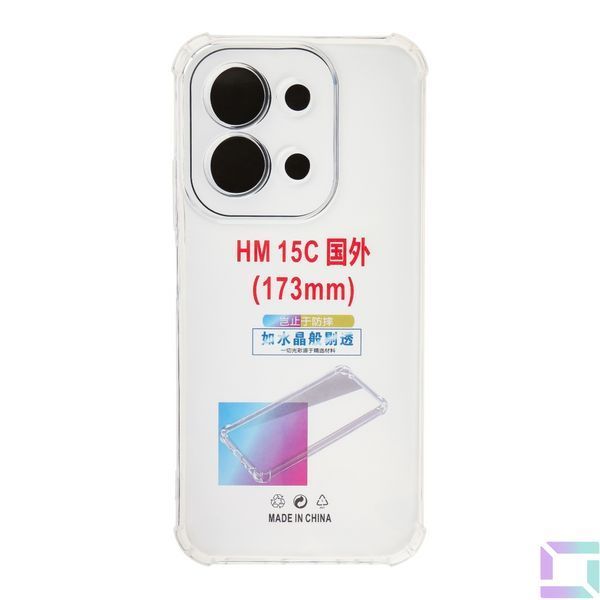 Чехол TPU Virgin Hard Full Camera для Xiaomi Redmi 15C/Poco C85 5G 173,2mm Transparent 2020000491811 фото