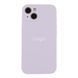 Чехол Silicone Case Full Size with Frame для iPhone 13 83.Lilac Purple 2020000349730 фото