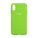 Чехол Silicone Case Full Size (AA) для iPhone Xs Max 40.Shiny Green 2020000148777 фото