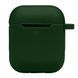 Футляр Silicone Case with hook для Airpods 1/2 71.Dark green 2020000479918 фото