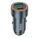 Автомобільний Зарядний Пристрій Hoco Z57A 1USB/1USB-C PD30W/QC3.0 Сiрий 6942007633109 фото 1