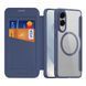 Чехол-книжка Dux Ducis Skin X Pro with MagSafe для Samsung Galaxy S25 Edge 5G (S937) Blue 6971824157765 фото