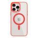 Чехол TPU Color with Magsafe для iPhone 13 Pro Max Red 2020000325932 фото 1