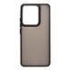 Чехол TPU+PC Space II Color Matte для Xiaomi Poco M6 Pro 4G Black 2020000444008 фото 1