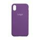 Чехол Silicone Case Full Size (AA) для iPhone Xr 43.Grape 2020000148951 фото