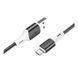 USB Borofone BX79 Silicone Micro 2.4A Черный 6974443384765 фото 1