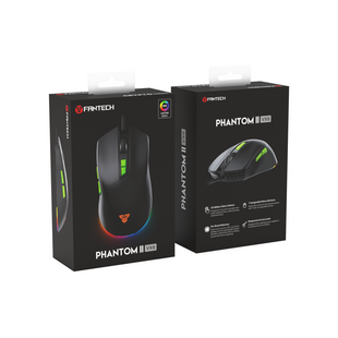 USB Миша Ігрова FANTECH VX6 Venom Go (Phantom II) Чорний 6972661281866 фото