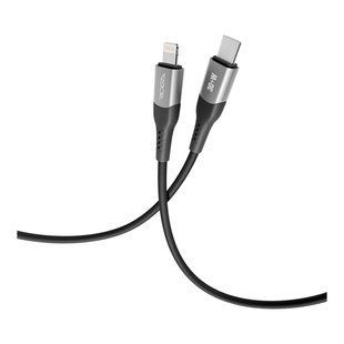 Кабель USB Ridea RC-US42 UltraStrong Type-C to Lightning 30W 2m Чорний 6908014900092 фото