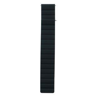 Ремінець для часов Silicone Link Magnetic 20mm Black 2020000308003 фото