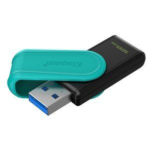USB Flash Drive 3.2 Kingston DT Exodia S 128GB Черный/Бирюзовый 740617348699 фото
