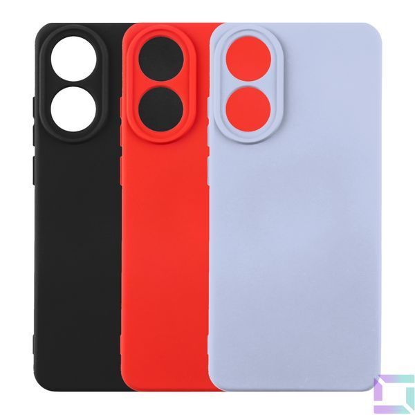 Чохол Silicone Cover Full Camera (A) для Oppo A78 4G 14.Red 2020000396352 фото