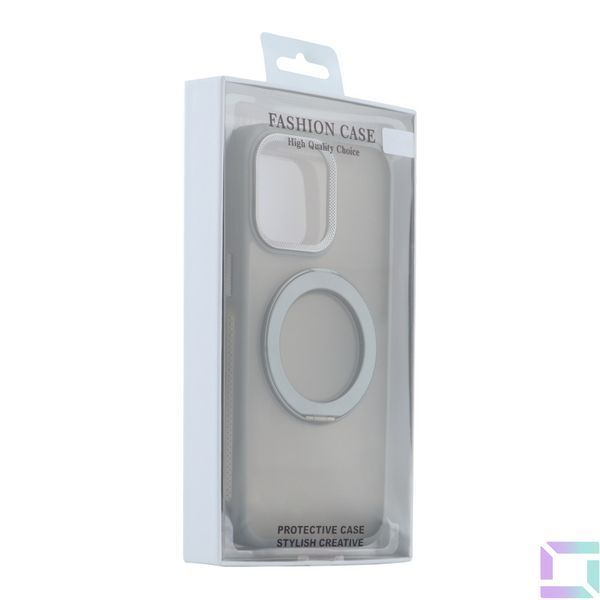 Чехол TPU+PC Mag 360 Spin Case для iPhone 16 Pro Max Grey 2020000442233 фото