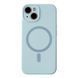 Чохол Glow Silicone Case Full Camera with Magsafe для iPhone 14 Blue 2020000456544 фото 1