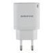 Мережевий Зарядний Пристрій Borofone BA83A 1USB-C/1USB PD/QC 20W Бiлий 6941991117343 фото 1