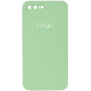 Чохол Silicone Case Square Full Camera для iPhone 7 Plus/8 Plus 01.Mint 2020000348405 фото