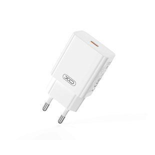 Мережевий Зарядний Пристрій XO L126 1USB-C PD/QC 20W Білий 6920680846894 фото