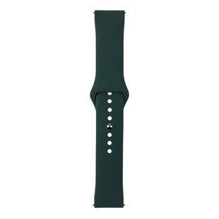 Ремінець Универс 22mm Silicone Original Button Design для Samsung/Amazfit/Huawei Cyprus Green 2020000420927 фото