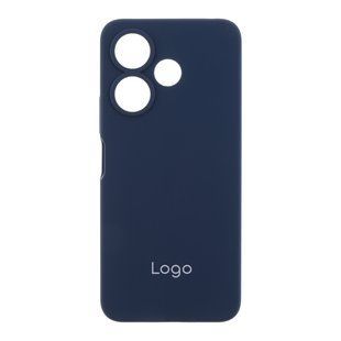 Чохол Liquid Silicone (AA) Full Camera для Xiaomi Redmi 13 4G/Poco M6 4G 08.Dark Blue 2020000446354 фото