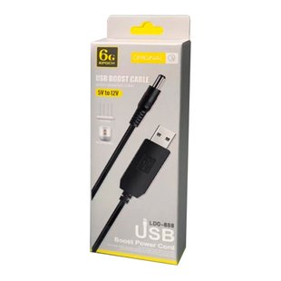 USB to DC для роутера LDO-888 с 5v на 12v 1A 5.5х2.1 mm Цвет Черный 8612233355561 фото