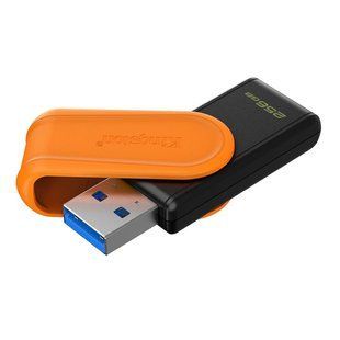 USB Flash Drive 3.2 Kingston DT Exodia S 256GB Черный/Оранжевый 740617348736 фото