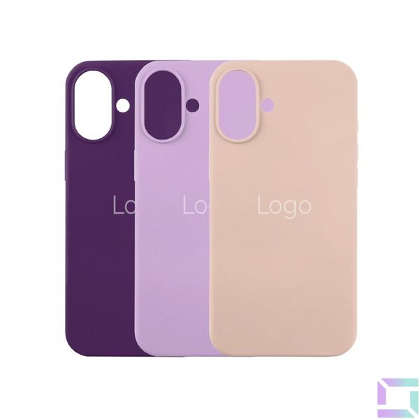 Чехол Silicone Case Full Size (AA) для iPhone 16 Plus Цвет 01.Mint 2020000425854 фото