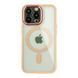 Чехол TPU+PC+Metal Calais with MagSafe для iPhone 13 Pro Pink 2020000406051 фото