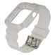 Ремінець для Apple Watch Band Color Transparent + Protect Case 40/41 mm White 2020000256717 фото